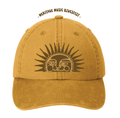Embroidered Yellow Sun Dad Hat